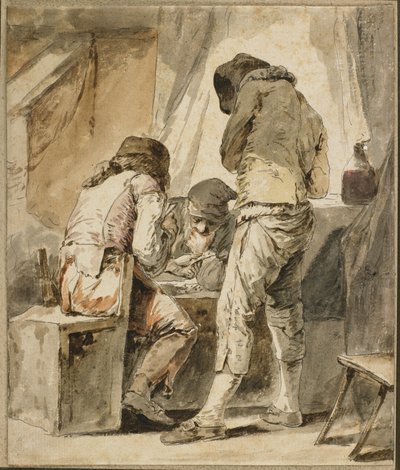 A Difficult Move, c. 1781 by Nicolas Bernard Lepicie